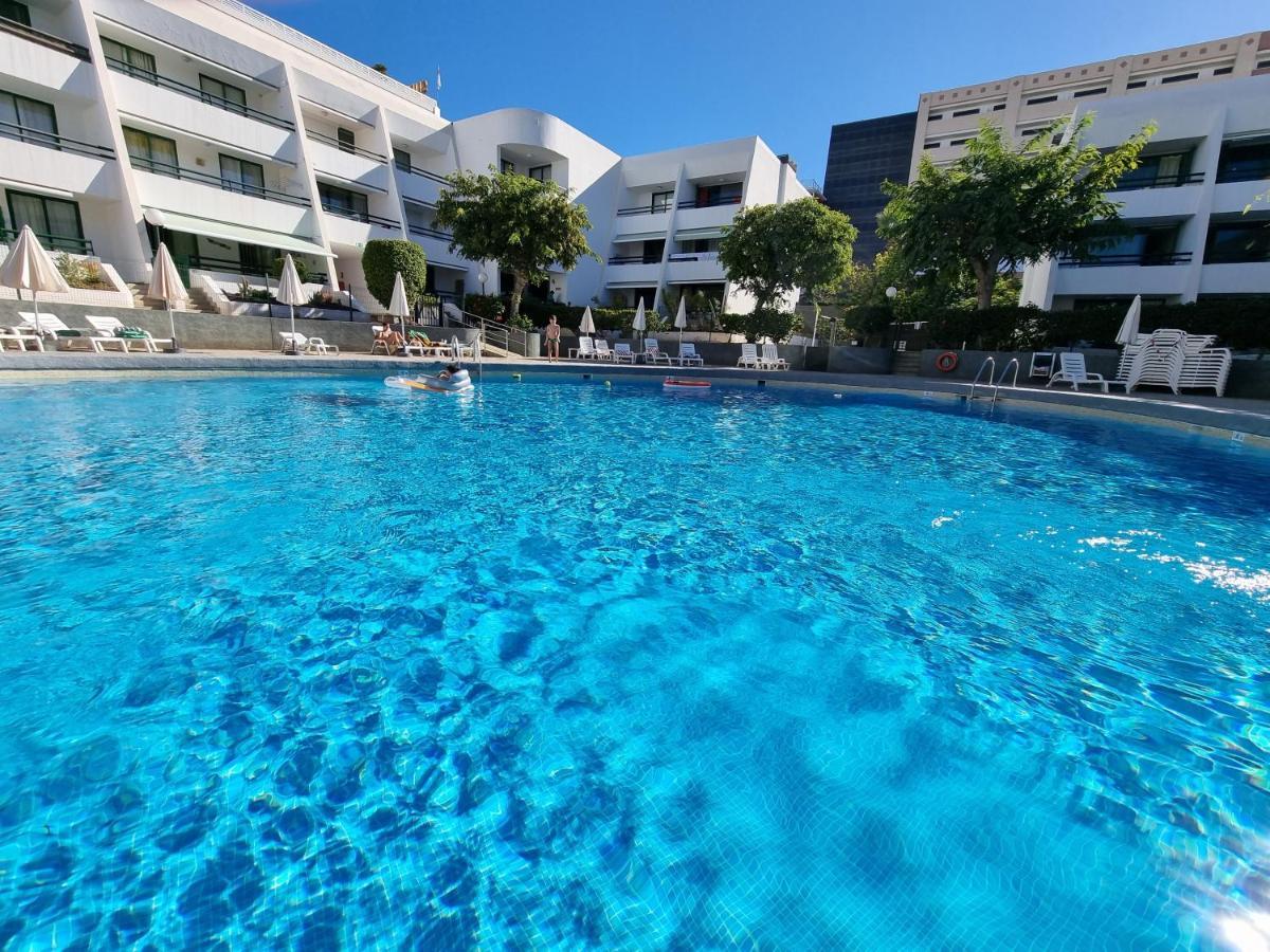 Apartment Casa Palmera Only 150 Meters To The Beach, Heated Pool, Wifi, Sat-Tv, Balcony With Poolview Арона Екстериор снимка