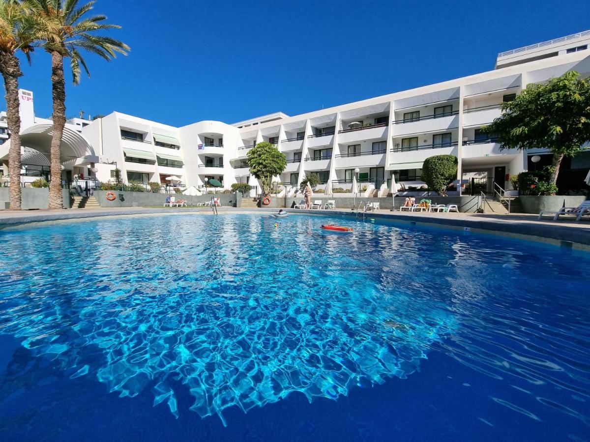 Apartment Casa Palmera Only 150 Meters To The Beach, Heated Pool, Wifi, Sat-Tv, Balcony With Poolview Арона Екстериор снимка