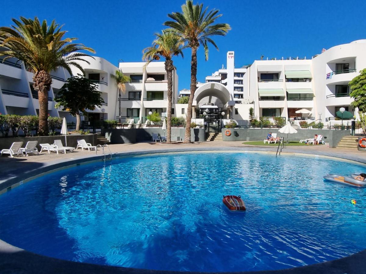 Apartment Casa Palmera Only 150 Meters To The Beach, Heated Pool, Wifi, Sat-Tv, Balcony With Poolview Арона Екстериор снимка